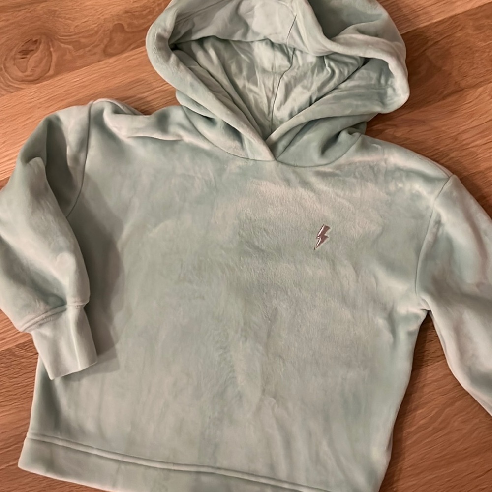 Gap Kids Plush Hoodie Sweatshirt Sz 4/5 XS